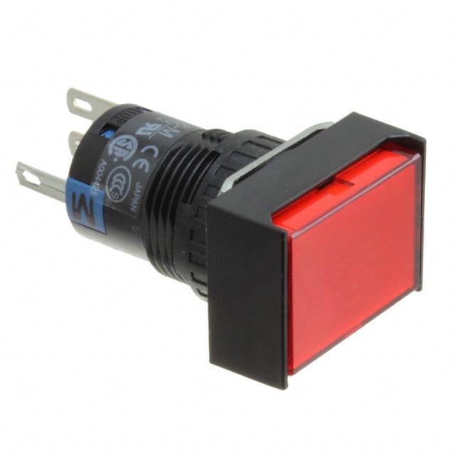AL6H-M14P-R 16MM PUSHBUTTON ILLUMINATED