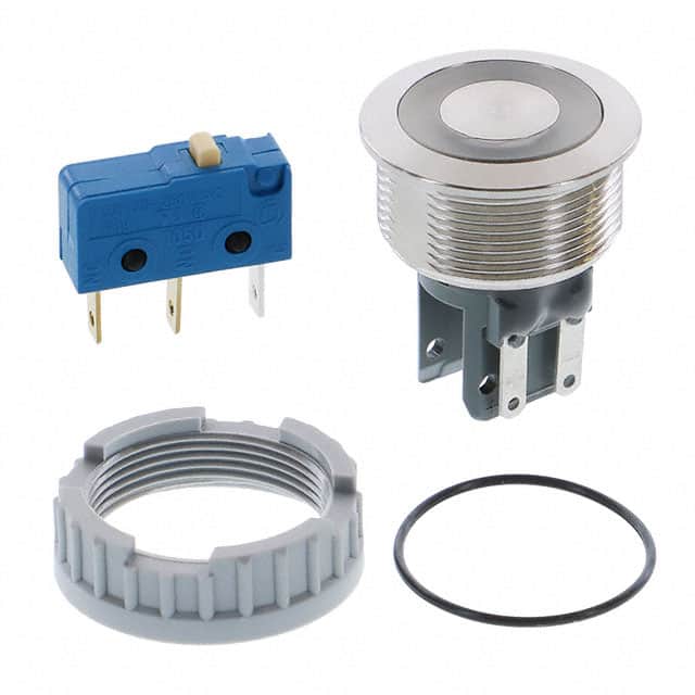 1241.6634.1112000 SWITCH PUSHBUTTON SPDT 100MA 30V