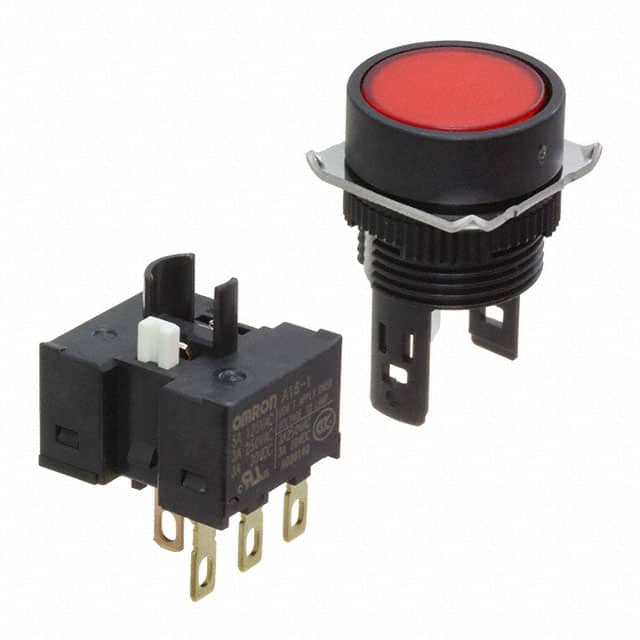 A16-TRM-1 SWITCH PUSHBUTTON SPDT 5A 125V