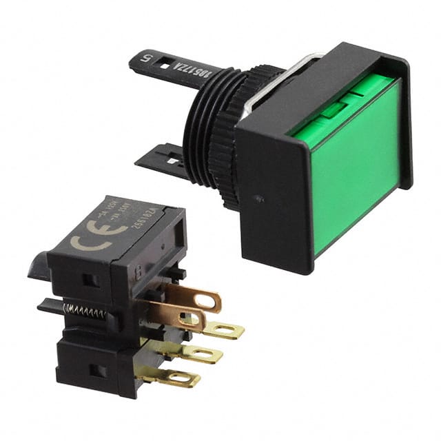 A165-JGA-1 SWITCH PUSHBUTTON SPDT 5A 125V
