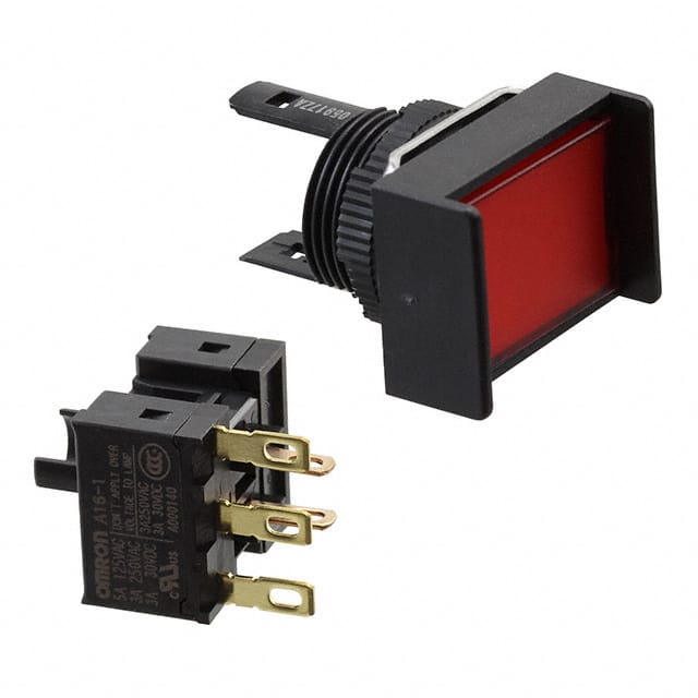A16-JRM-1 SWITCH PUSHBUTTON SPDT 5A 125V