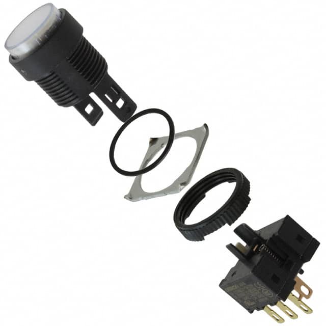 A165L-TWM-5D-1 SWITCH PUSHBUTTON SPDT 5A 125V