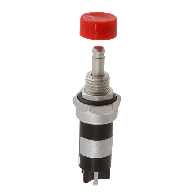 46-150 RED SWITCH PUSH SPDT 0.25A 115V