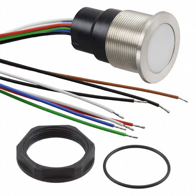 CPS19-NC00A10-SNCCWTNF-AIRGBVAR-W0000-S SWITCH PUSH SPST-NC 100MA 42V
