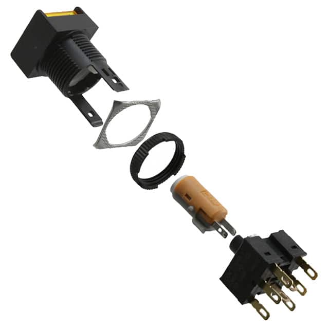 A165L-AYM-24D-2 SWITCH PUSHBUTTON DPDT 5A 125V