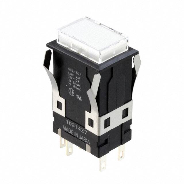 A3SJ-90B1-24SW SWITCH PUSHBUTTON SPDT 3A 125V