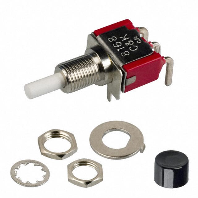 8168SHAQE2 SWITCH PUSHBUTTON SPDT 6A 120V