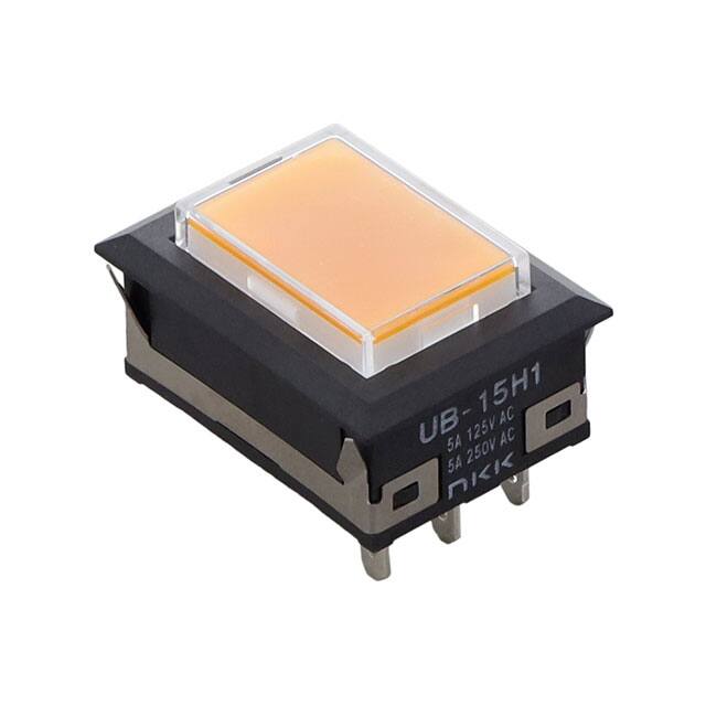 UB15NKW015D-JD SWITCH PUSHBUTTON SPDT 5A 125V