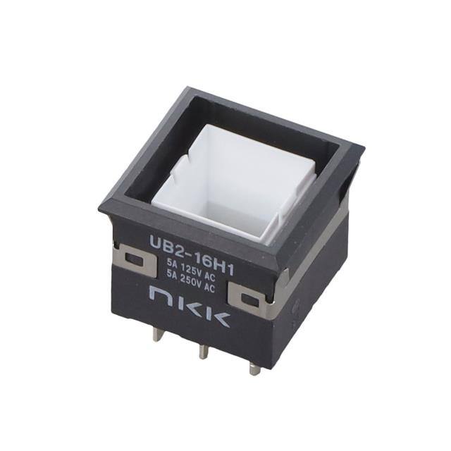 UB216KKW015D SWITCH PUSHBUTTON SPDT 5A 125V