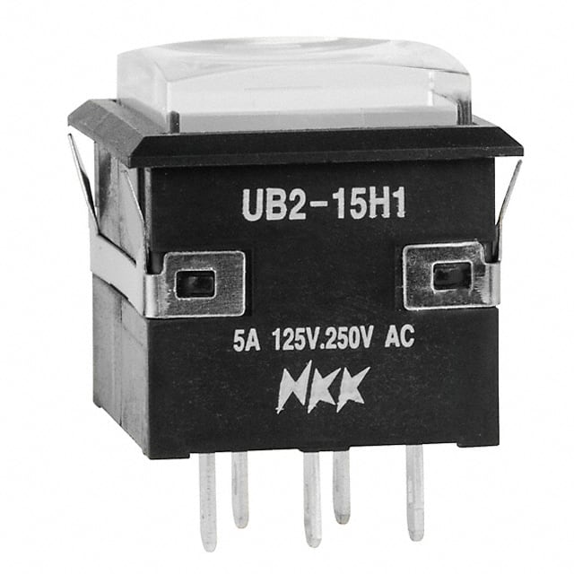 UB215KKW015F-1JB SWITCH PUSHBUTTON SPDT 5A 125V