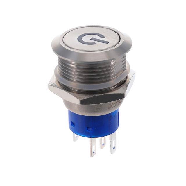 ULV4F2BSS5P1 SWITCH PUSHBUTTON SPDT 3A 125V