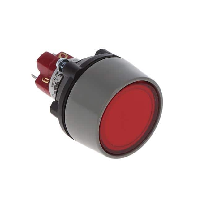 LASOAU110RED SWITCH PUSHBUTTON SPDT 8A 125V