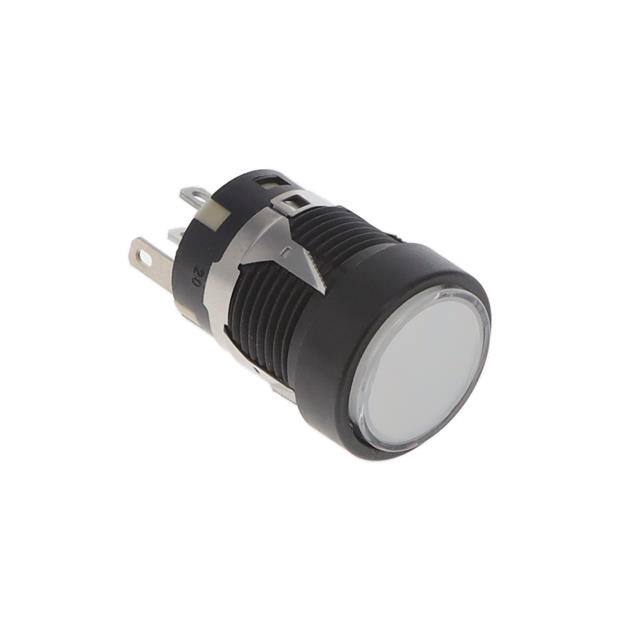 YB16MKG01-2CF02-JB SPDT ON-ON ROUND SNAP-IN MOUNT .