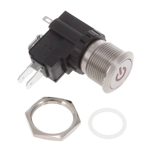AVH19MSFP3121604 SWITCH PUSHBUTTON SPDT 16A 125V