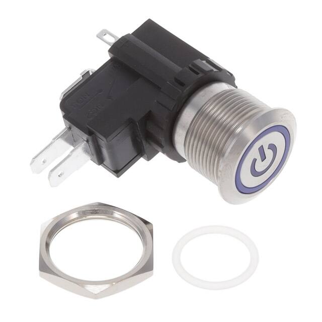 AVH19MSFE17121604 SWITCH PUSHBUTTON SPDT 16A 125V