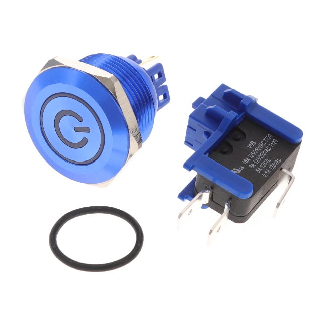 DHU281NGUBNB SWITCH PB SPDT 16A 125V