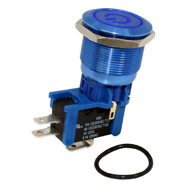 DHU251LGUBNB SWITCH PB SPDT 16A 125V