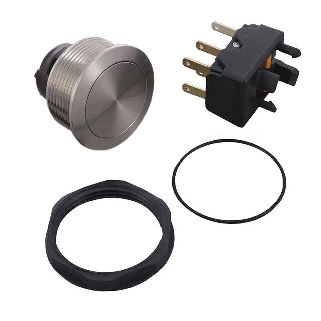 1241.6932.1120000 SWITCH PUSHBUTTON DPDT 5A 125V