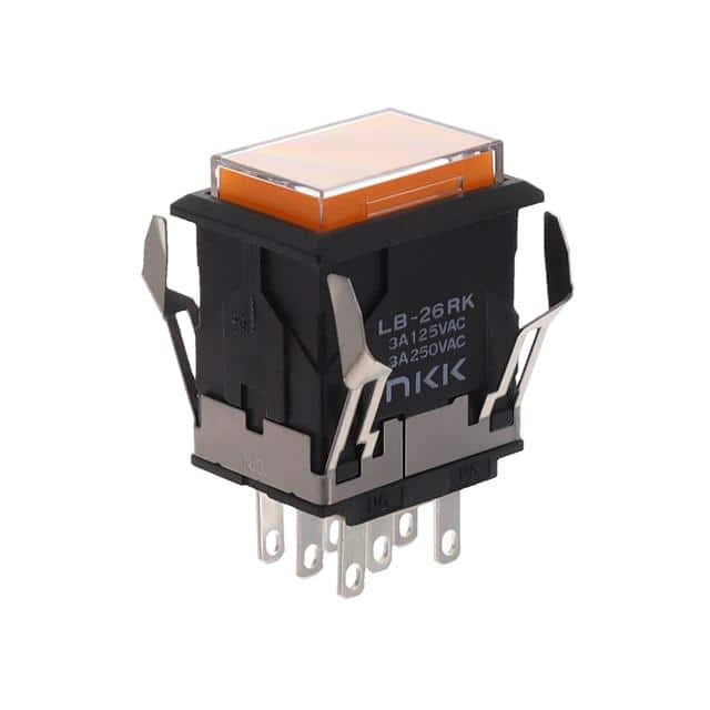 LB26RKW01-5D24-JD SWITCH PUSHBUTTON DPDT 3A 125V