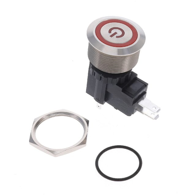 AVH25MSSFE13121604 SWITCH PUSHBUTTON SPDT 16A 125V