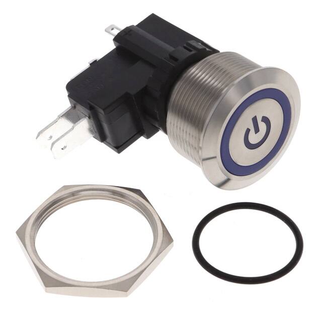 AVH25MSSFE17241604 SWITCH PUSHBUTTON SPDT 16A 125V