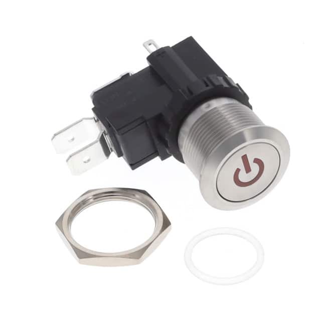 AVH19LSFP3122604 SWITCH PUSHBUTTON SPDT 26A 125V