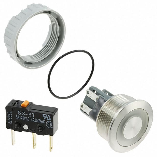 1241.6634.1124000 SWITCH PUSHBUTTON SPDT 5A 125V