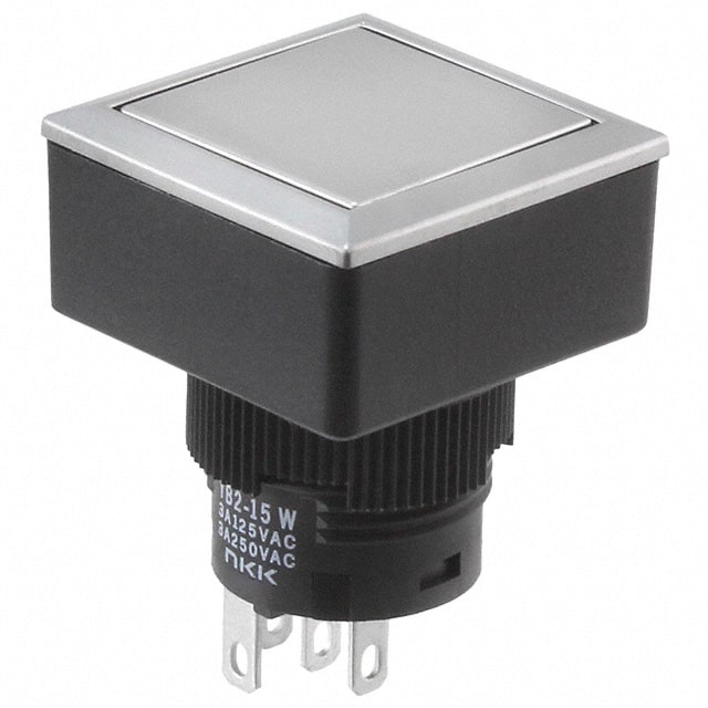 YB215CWSPW01-N-P SWITCH PUSHBUTTON SPDT 3A 125V