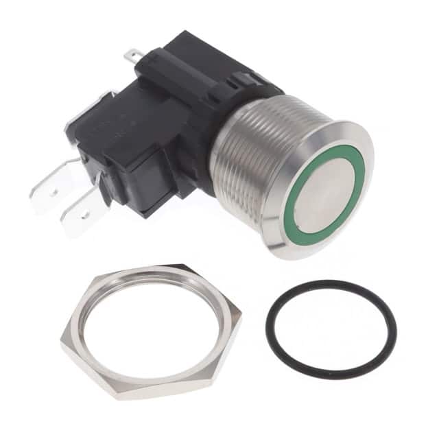 AVH22MSSFE6122604 SWITCH PUSHBUTTON SPDT 26A 125V