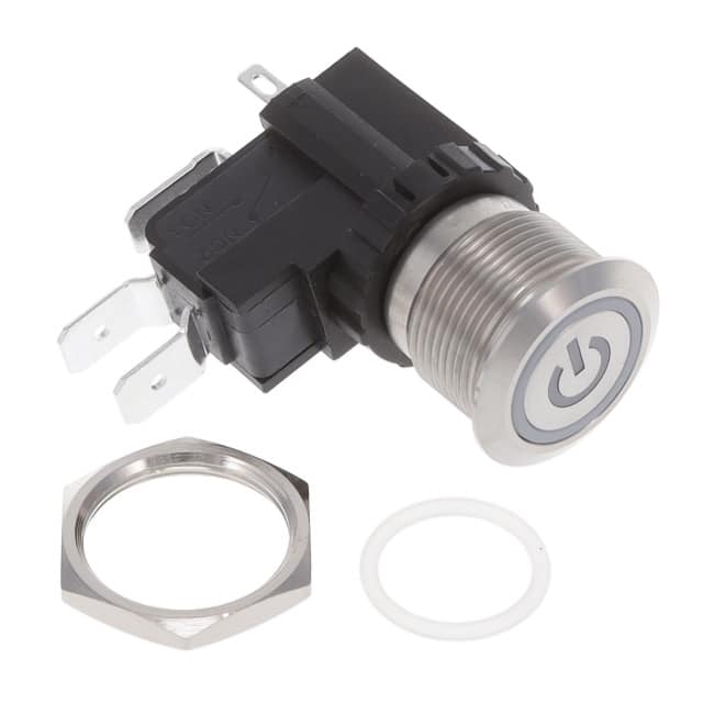 AVH19MSFE1A122604 SWITCH PUSHBUTTON SPDT 26A 125V