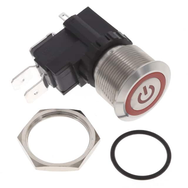 AVH22LSSFE13122604 SWITCH PUSHBUTTON SPDT 26A 125V