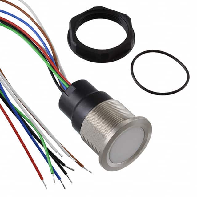 CPS19-LA00A10-SNCCWTWF-AIRGBVAR-W0000-S SWITCH PUSHBUTTON SPST 100MA 42V