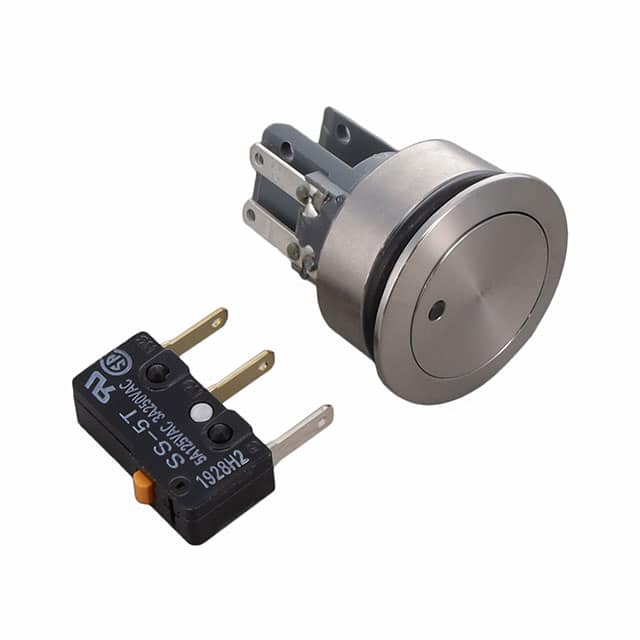 1241.6697.1122000 SWITCH PUSHBUTTON SPDT 5A 125V