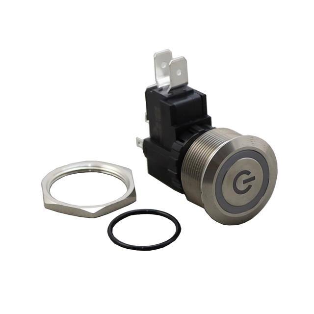 AVH25LSSFE1B242604 SWITCH PUSHBUTTON SPDT 26A 125V