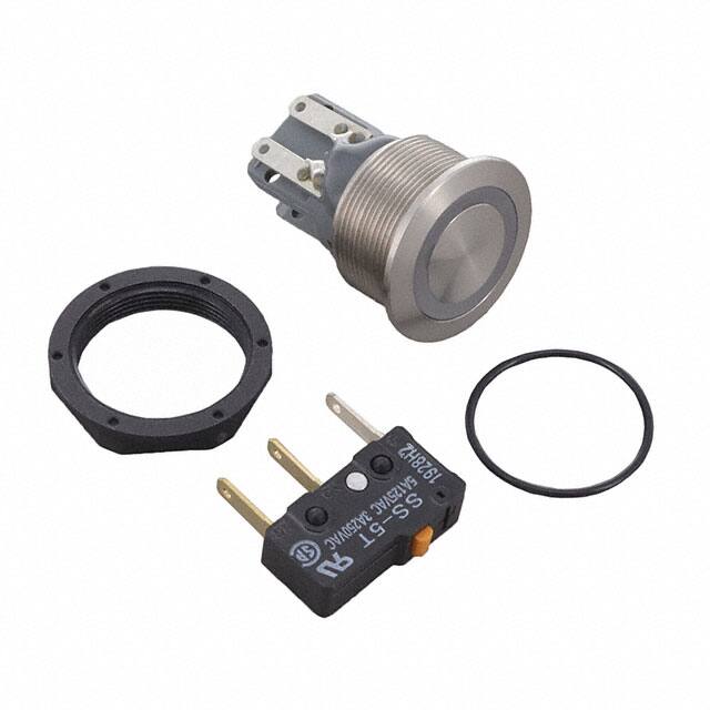 MSM19-NX0005A-SNCSNCNF-RI0GN024-Q0000-S MSM 19, METAL SWITCH, 5 / 3 A SW