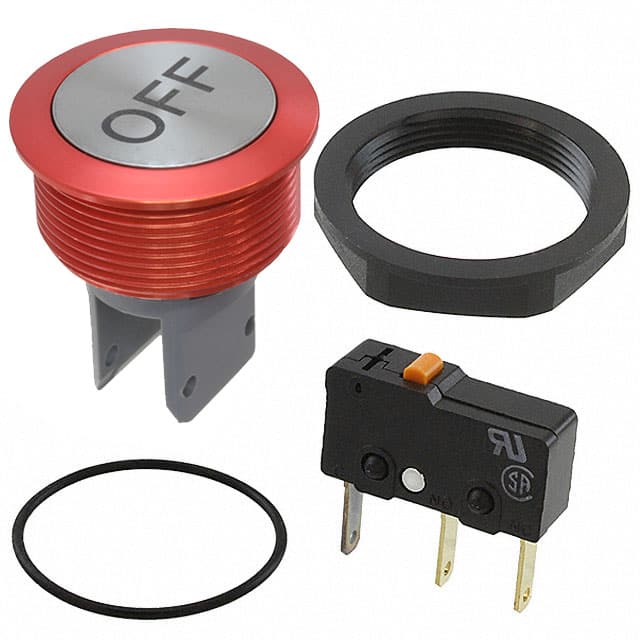 1241.6632.3120066 SWITCH PUSHBUTTON SPDT 5A 250V