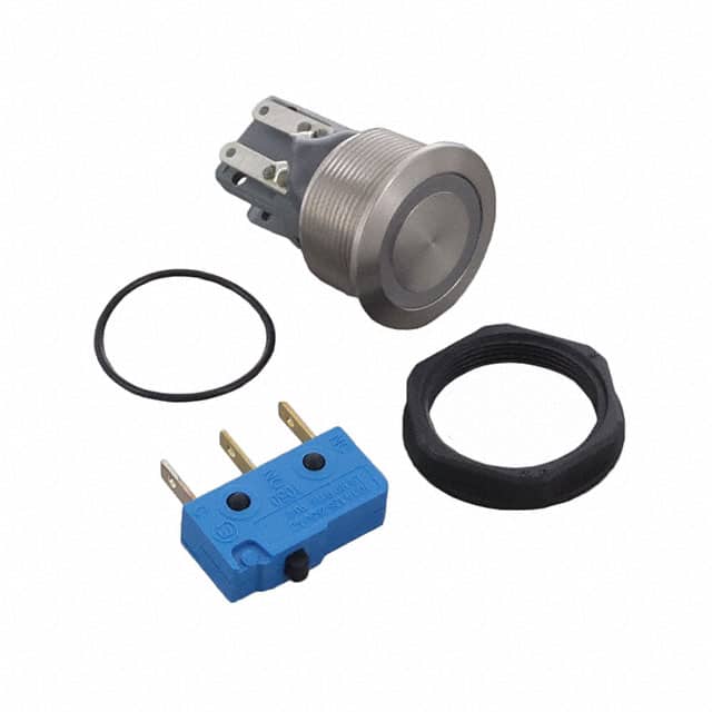 MSM19-NX0010A-SNCSNCNF-RI0BL024-Q0000-S MSM 19, METAL SWITCH, 10 A SWITC