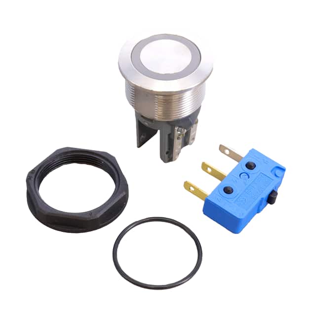 MSM19-NX0010A-SNCSNCNF-RI0RD024-Q0000-S MSM 19, METAL SWITCH, 10 A SWITC