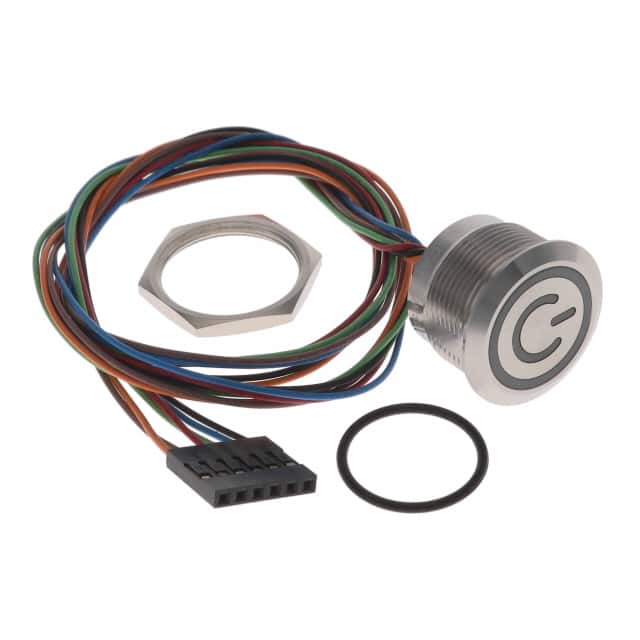 AVC22MS04FE1DT5A04 SWITCH PUSHBUTTON SPST-NO 1A