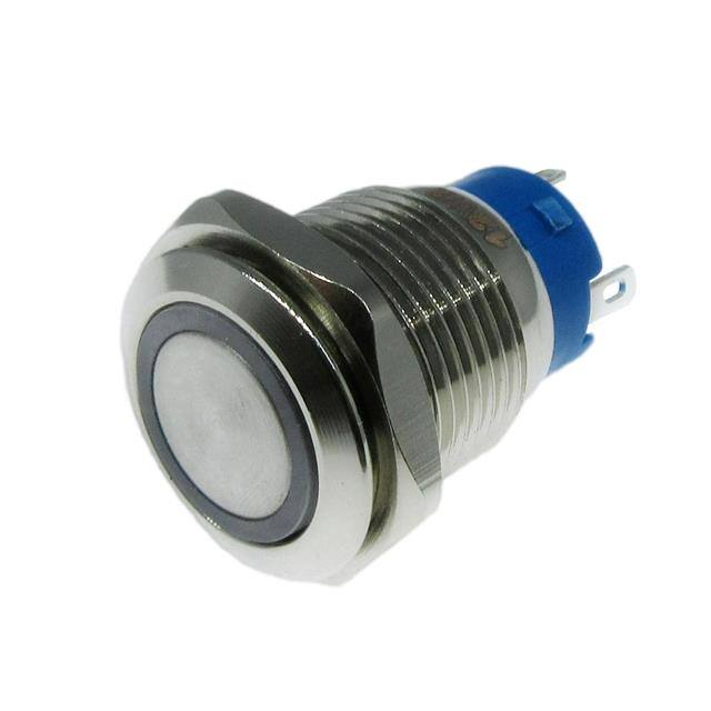 SW-PB7-1Z-A-RG-H-3-G2 ANTI-VANDAL PUSHBUTTON SWITCH, 1