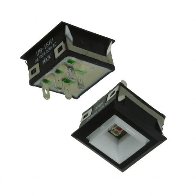 UB15KKW015C SWITCH PUSHBUTTON SPDT 5A 125V