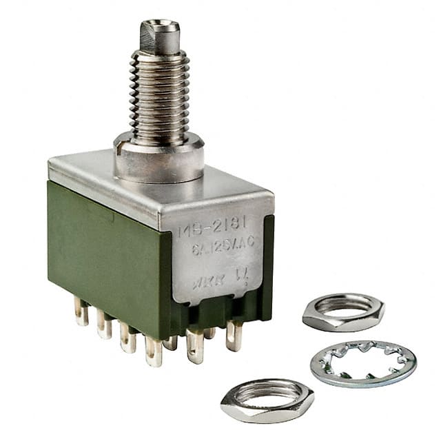MB2181SS4W01 SWITCH PUSHBUTTON 4PDT 6A 125V