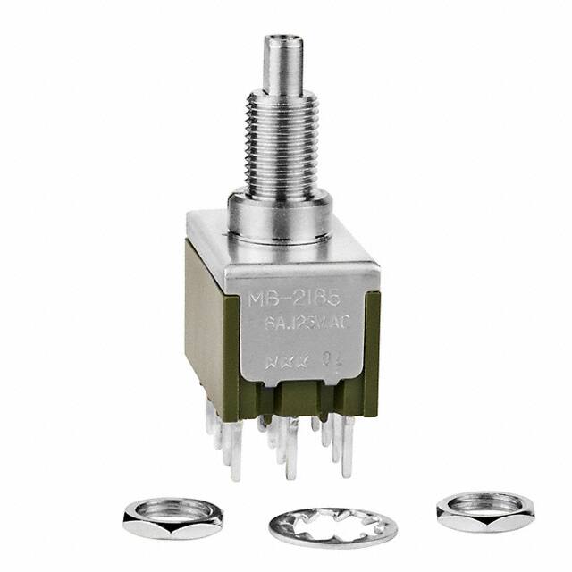 MB2185SS1W03 SWITCH PUSHBUTTON 4PDT 6A 125V