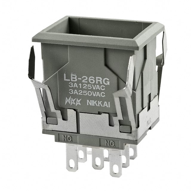 LB26RGW01 SWITCH PUSHBUTTON DPDT 3A 125V