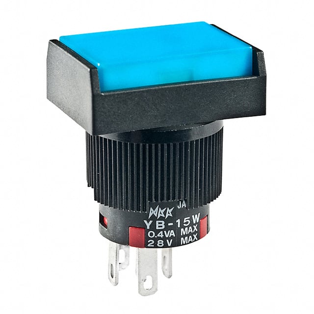 YB15WRKG01-GB SWITCH PUSH SPDT 0.4VA 28V