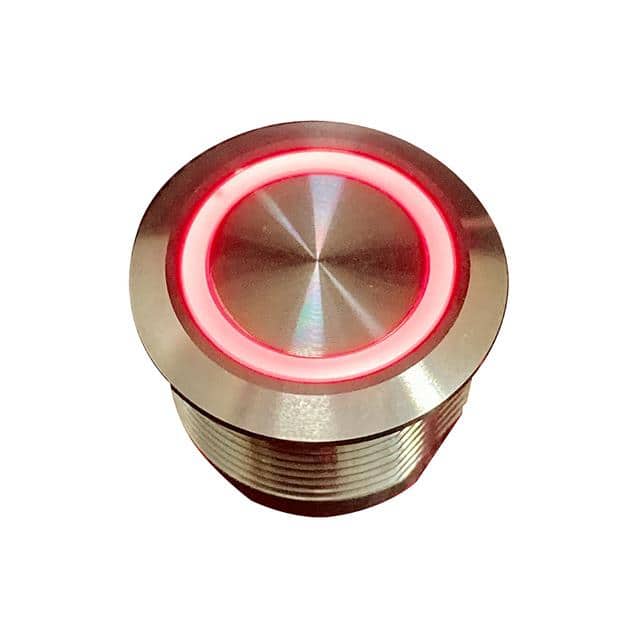 ATPS22SL1303M0SA04G SWITCH ANTIVANDAL RING, RED, 3V,