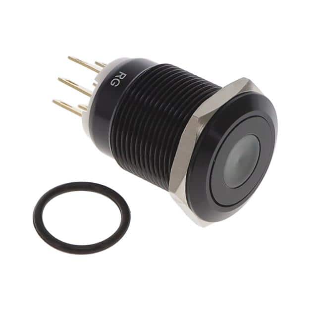 AH1NCBRGN SWITCH PB DPST-NO/NC 1A 125V
