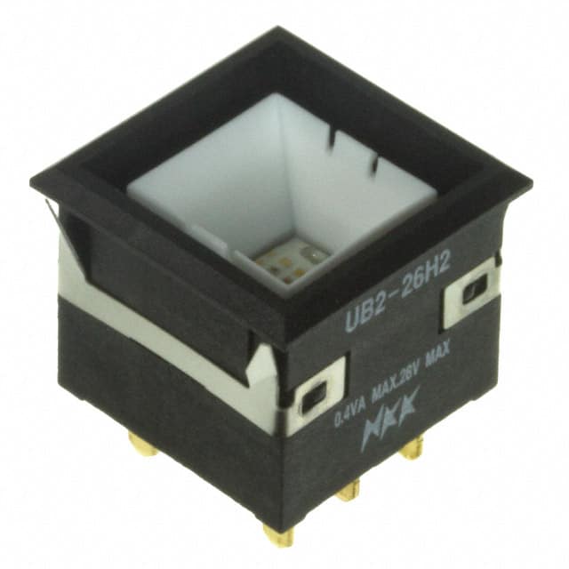UB226KKG016CF SWITCH PUSH DPDT 0.4VA 28V