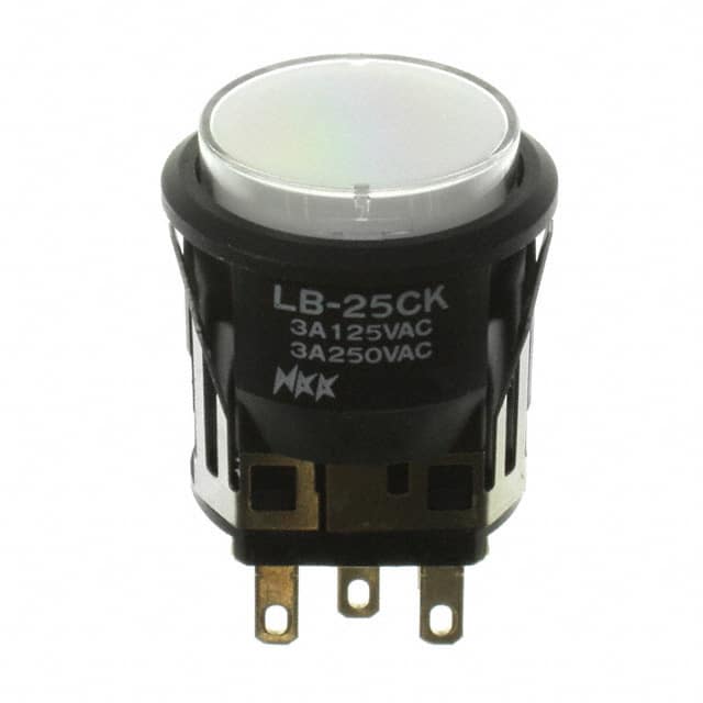 LB25CKW01-6G-JB SWITCH PUSHBUTTON DPDT 3A 125V