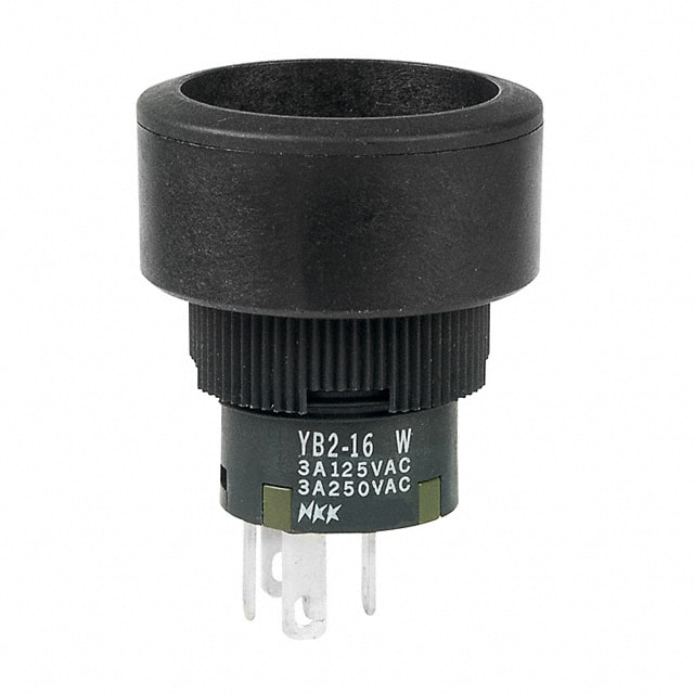 YB216CWCKW01 SWITCH PUSHBUTTON SPDT 3A 125V